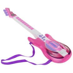 shumee Električna kitara z mikrofonom za otroške karaoke komplete, stojalo za instrument