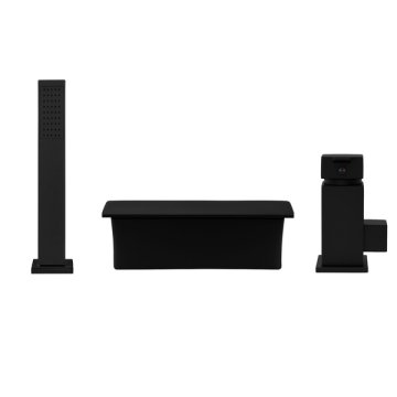 shumee PIPA ZA KAD CASCADE S-1006B V2 S 3 LUKNJAMI, ČRNA