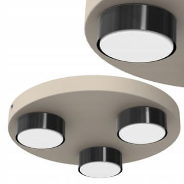 moonlight STROPNA SVETILKA LED LOFT PLAFON GX53 KAŠMIR POLISH DEKORATIVNA SVETILKA 3-ŽARNICA