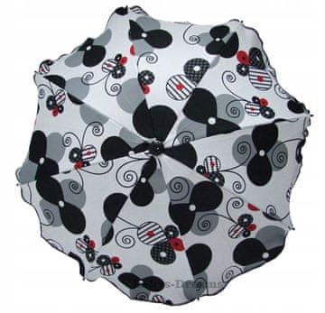 shumee Univerzalni dežnik za voziček, vzorci sonca in dežja