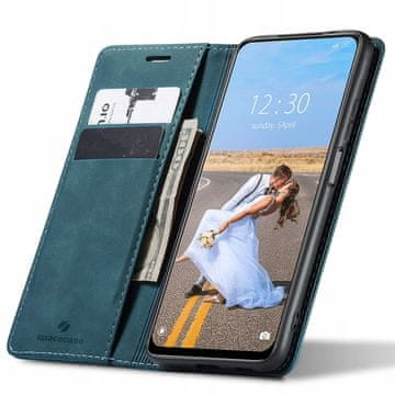 shumee Denarnica SC za Poco M3 Pro za Redmi Note 10 5G, modra