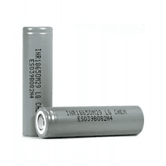 LG Li-ion baterija 18650, 3.6V, 2850mAh, 2kom
