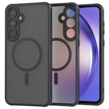 shumee SC Hybrid Mag Galaxy A55 5G črne barve