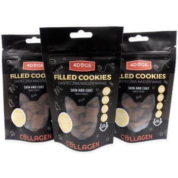 shumee Pasji piškoti Skin and Fur 60 g - 3 pakiranja