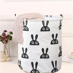 shumee Zložljiva košara za igrače, posoda za perilo, vreča za zajčke, organizator 45 cm