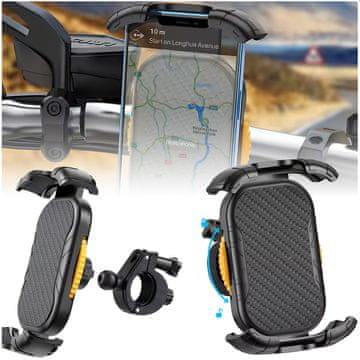 shumee DRŽALO ZA TELEFON za krmilo 360 stopinj KOLO MOTOCIKEL ZA TELEFON