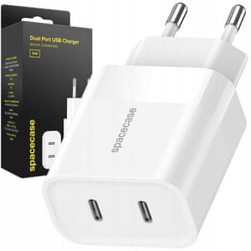 shumee SC USB polnilnik 20W SC011W bel