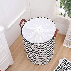 shumee Zložljiva košara za igrače, posoda za perilo, cikcak organizator 50 cm