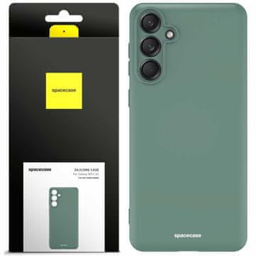 shumee Silikonski ovitek SC za Galaxy M55 5G temno zelen