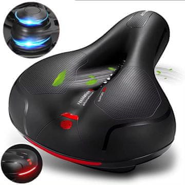 shumee UDOBEN ŠPORTNI KOLESARSKI SEDEL MEHAK ŠIROKEGA DODATNEGA ZRAČENJA BARVE