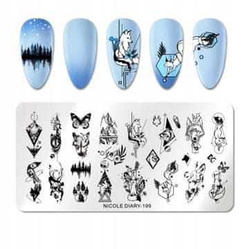 shumee Žigosalna plošča za nohte