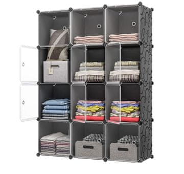 shumee MODULARNA OMARA 12 POLIC POLICE Pohištvo Garderoba