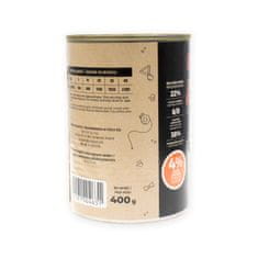 4DOGS Hrana Collagen Line - z rogovjem in jagnjetino 400 g - 10+2 gratis