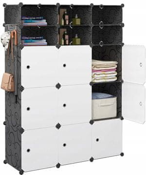 shumee MODULARNA OMARA OMARA POLICE Pohištvo Garderoba POLICE OBEŠALNIK