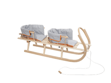 shumee Lesene sani, velike, za dve osebi, dvojna, tandemska, z vzmetnimi pasovi PL