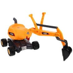 shumee Rotacijski bager na kolesih, premična žlica za vožnjo