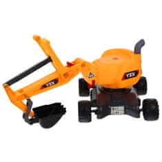 shumee Rotacijski bager na kolesih, premična žlica za vožnjo