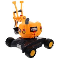 shumee Rotacijski bager na kolesih, premična žlica za vožnjo