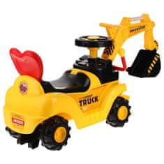 shumee Zvoki buldožerja z bagrom za otroke, ki se vozi na njem