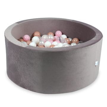 shumee Suha žogica 300 kosov 90x40 Velvet lila: prozorna, bela, biserna, svetlo roza, rožnato zlata