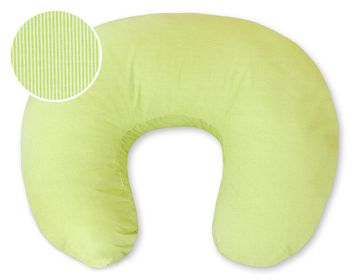 shumee Snemljiva blazina za hranjenje v obliki fižola - zelene črte