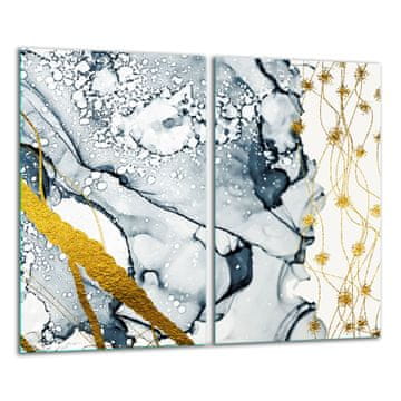 shumee Steklena rezalna ploa 2x 30x52 Marmor