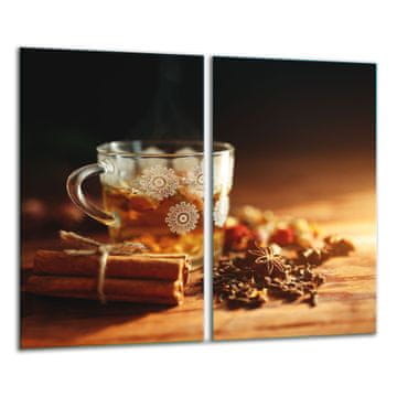 shumee Steklena deska za sekanje 2x 30x52 aj