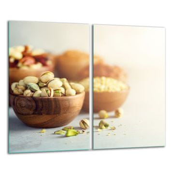 shumee Steklena deska za sekanje 2x 30x52 Kuhinja