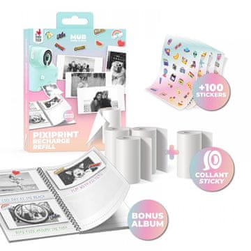 MOB Kreativni komplet dodatkov za PixiPrint fotoaparat