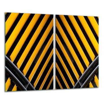 shumee Steklena deska 2x 30x52 Modernizem