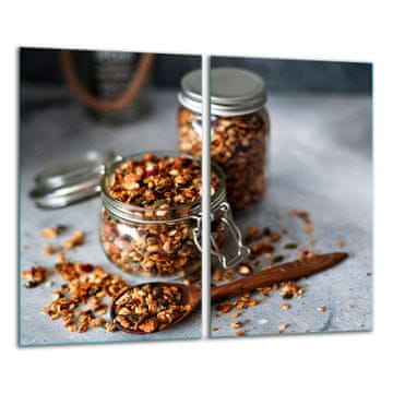 shumee Steklena sekalna ploa 2x 30x52 Nuts