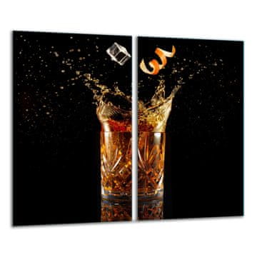 shumee Steklena deska za rezanje 2x 30x52 pijaa