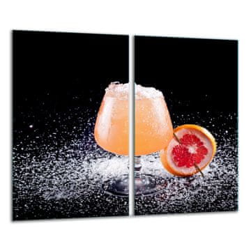 shumee Steklena deska za rezanje 2x 30x52 pijaa