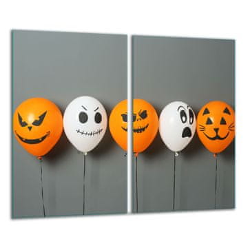 shumee STEKLENA DESKA ZA REZANJE 2x 30x52 HALLOWEEN