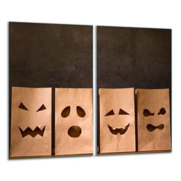 shumee Steklena deska za rezanje 2x 30x52 kos