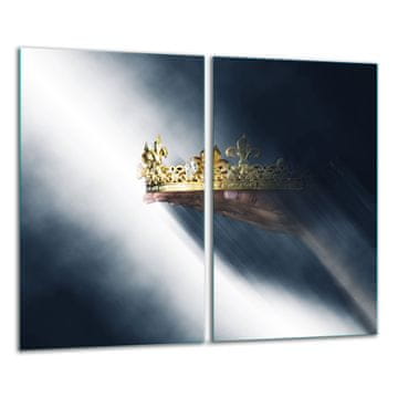 shumee STEKLENA REZALNA DESKA 2x 30x52 CROWN