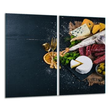 shumee STEKLENA DESKA ZA REZANJE 2x 30x52 HRANA