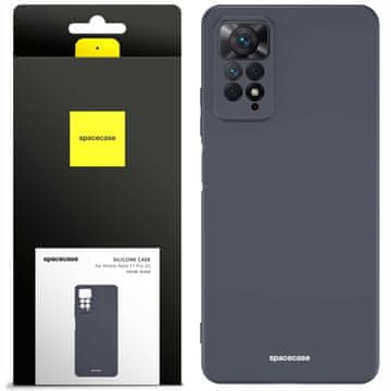 shumee Silikonski ovitek SC za Redmi Note 11 Pro 5G črne barve
