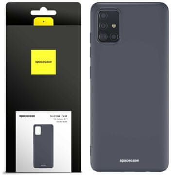 shumee Silikonski ovitek SC za Galaxy A71 črne barve
