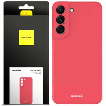shumee Silikonski ovitek SC za Galaxy S22, rdeč