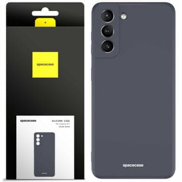 shumee Silikonski ovitek SC za Galaxy S21 črne barve