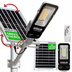 shumee MOČNA VOGLER 1500W LED SONČNA SVETILKA z RADARJEM in senzorjem gibanja ter mraka