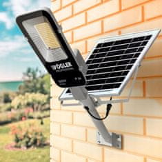 shumee MOČNA VOGLER 1500W LED SONČNA SVETILKA z RADARJEM in senzorjem gibanja ter mraka