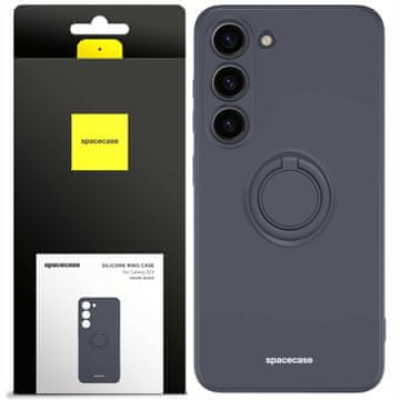 shumee Silikonski obroč SC Galaxy S23 črne barve