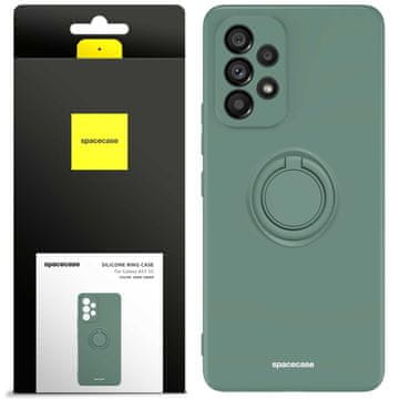 shumee Silikonski obroč SC za Galaxy A53 5G temno zelen