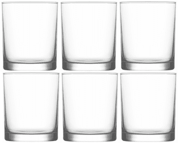 shumee Komplet 6 kozarcev za viski Liberty LAV 280 ml z nizko temperaturo