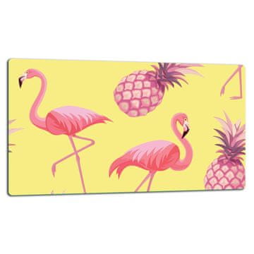 shumee STEKLENA DESKA ZA REZANJE 52x30 FLAMINGO
