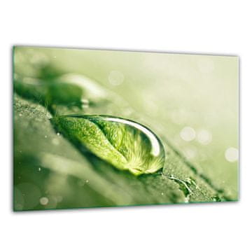 shumee Steklena sekalna ploa je bila utrjena 30x22 kapljica