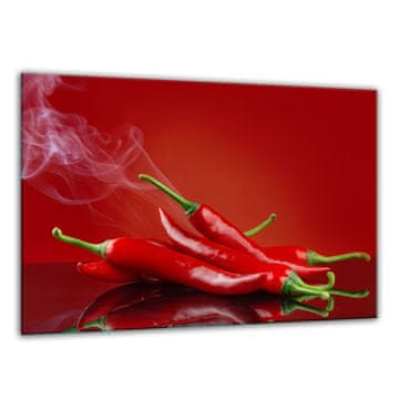 shumee KALJENA STEKLENA DESKA ZA REZANJE 30x22 CHILLI