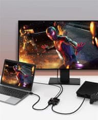 shumee STIKALO DISPLAYPORT 2x1 RAZDELJILNIK 1x2 RAZDELJILNIK STIKALO 4K 240HZ 144HZ